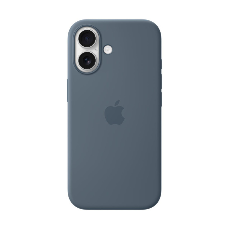 MGEW4ZM / A iPhone 17 Silicone Case with MagSafe, Anchor Blue