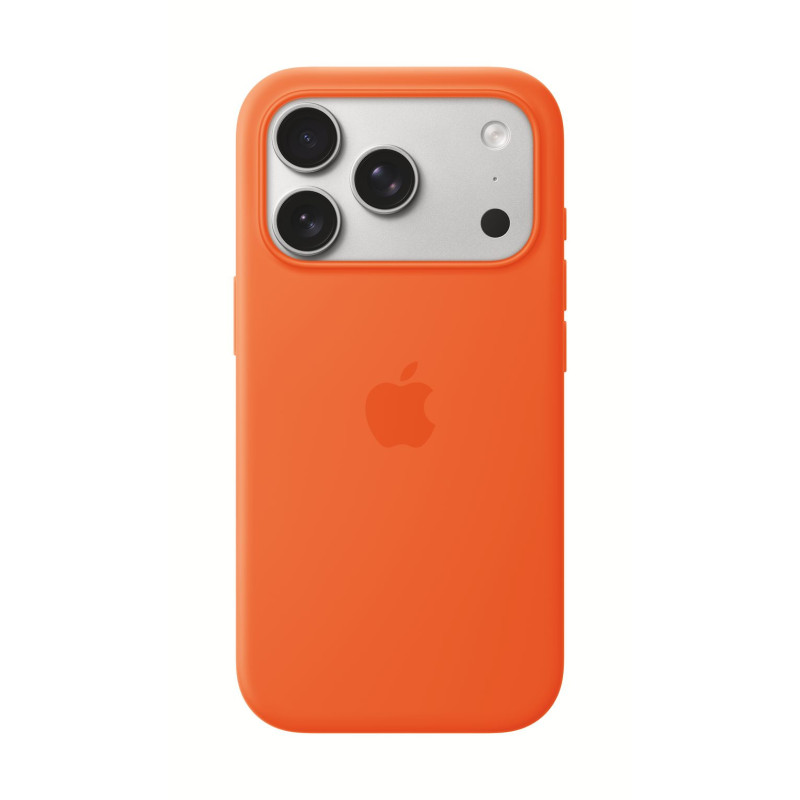 MGFE4ZM / A iPhone 17 Pro Silicone Case with MagSafe, Orange