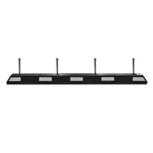 Rubber parking curb - wheel bumper Eurostal 165 cm with anchor bolts (anchors)