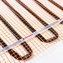 Elektrinis šildomų grindų kilimėlis - tinklelis Warmset Black 85 W (85-10)