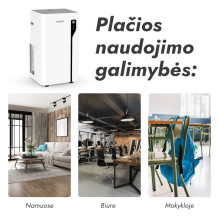 Mobilus oro kondicionierius ADOLUS ARCTIC A3600 su lango tarpine
