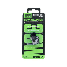 Adapteris Remax CB32 Lightning to USB-C (USB2.0) Adapteris Remax CB32 Lightning to USB-C (USB2.0)
