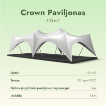 Crown Pavilion 100 m2
