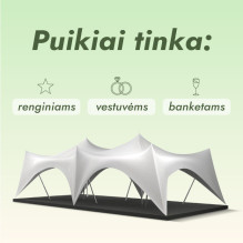 Crown Paviljonas 72 m2