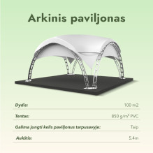 Arched pavilion