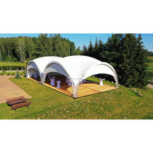 Arched pavilion