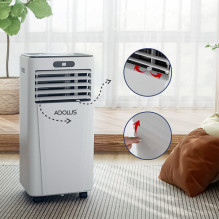 Mobile air conditioner ADOLUS ARCTIC A2050 with window seal