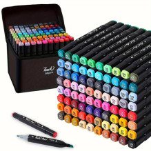 Double-sided markers-felt-tip pens InspiraPens, 80 pcs.