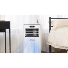 Mobile air conditioner ADOLUS ARCTIC A2600 with window seal