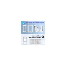 Mobile air conditioner ADOLUS ARCTIC A2600 with window seal