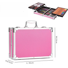 Drawing and creative set-suitcase, 145 pcs, pink