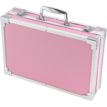 Drawing and creative set-suitcase, 145 pcs, pink