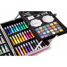 Countermeasures and creativity set-suitcase, 145 pcs, pink