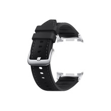 SLL50LBEGEU hibridinis dirželis (S / M / L) „Samsung Galaxy Watch8“, juodas SLL50LBEGEU hibridinis dirželis (S / M / L) „Samsung Galaxy Watch8“, juodas