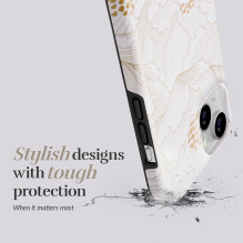 MIO baltos rožės „Magsafe“ dėklas, suderinamas su iPhone 13 / 14 / 15 MIO baltos rožės „Magsafe“ dėklas, suderinamas su iPhone 13 / 14 / 15