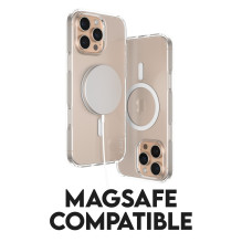 CARE Flagship case with White MagSafe iPhone 16 Pro Max, Transparent CARE Flagship case with White MagSafe iPhone 16 Pro Max, Transparent