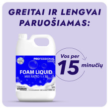 Profesionalus Putų skystis koncentratas STOMAN 1.5L (24 talpos)