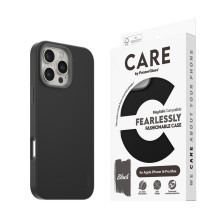 CARE madingas dėklas su „MagSafe“ „iPhone 16 Pro Max“, juodas CARE madingas dėklas su „MagSafe“ „iPhone 16 Pro Max“, juodas