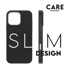 CARE madingas dėklas su „MagSafe“ „iPhone 16 Pro Max“, juodas CARE madingas dėklas su „MagSafe“ „iPhone 16 Pro Max“, juodas