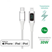 USB-C į „Lightning“ laidas...