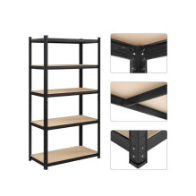 Storage shelves 180x90x40 PRO Black (2 pcs)