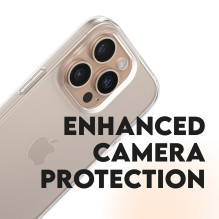 CARE madingas dėklas X-Ray Soft Basic iPhone 16 Pro, permatomas