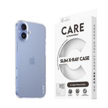 CARE madingas dėklas X-Ray Soft Basic iPhone 16 Plus, permatomas CARE madingas dėklas X-Ray Soft Basic iPhone 16 Plus, permatomas