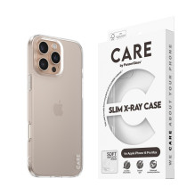 CARE madingas dėklas X-Ray Soft Basic iPhone 16 Pro Max, permatomas