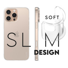 CARE Fashion case X-Ray Soft Basic iPhone 16 Pro Max, Transparent CARE Fashion case X-Ray Soft Basic iPhone 16 Pro Max, Transparent