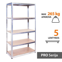 Sandėliavimo lentynos stelažai 180x90x45 PRO Sandėliavimo lentynos stelažai 180x90x45 PRO