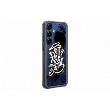 JS936CBEGWW atverčiamas (tvirtas) dėklas „Samsung Galaxy S25 Plus“, juodas