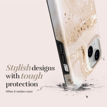 MIO auksinis marmurinis „MagSafe“ dėklas, suderinamas su iPhone 13 / 14 / 15 MIO auksinis marmurinis „MagSafe“ dėklas, suderinamas su iPhone 13 / 14 / 15