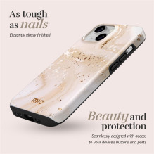 MIO Gold Marble Magsafe Compatible for iPhone 13 / 14 / 15