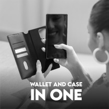 CARE by PanzerGlass Feature Case Tango Two-in-One Wallet Qi Compatible Samsung Galaxy S25 Plus, Black CARE by PanzerGlass Feature Case Tango Two-in-One Wallet Qi Compatible Samsung Galaxy S25 Plus, Black
