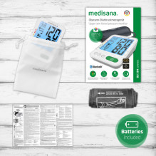 „Medisana BU 584 Connect“ žasto kraujospūdžio matuoklis, baltas