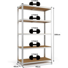 Storage shelves racks 180x90x40 PRO (2 pcs)