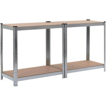 Storage shelves racks 150x75x40 PRO (5 pcs)