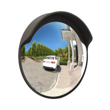 Spherical road mirror d70 cm Eurostal Black