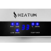 Keraminis sieninis šildytuvas Heatum Avo H2000W WIFI