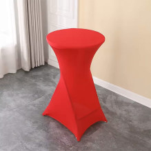 Stretch tablecloth for bar table, Restly red 110x80 Stretch tablecloth for bar table, Restly red 110x80