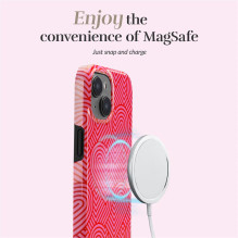 „MIO Wild Hearts Magsafe“ dėklas, suderinamas su „iPhone 16 Pro Max“.