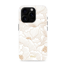 „MIO White Roses“ „Magsafe“ dėklas, suderinamas su „iPhone 16 Pro“ „MIO White Roses“ „Magsafe“ dėklas, suderinamas su „iPhone 16 Pro“