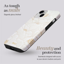 „MIO White Roses“ „Magsafe“ dėklas, suderinamas su „iPhone 16 Pro“ „MIO White Roses“ „Magsafe“ dėklas, suderinamas su „iPhone 16 Pro“