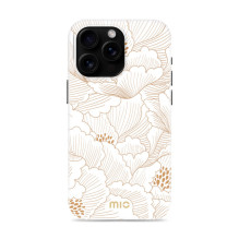 „MIO White Roses Magsafe“ dėklas, suderinamas su „iPhone 16 Pro Max“