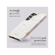 MIO White Roses Magsafe Compatible for Samsung S25 Plus 5G MIO White Roses Magsafe Compatible for Samsung S25 Plus 5G