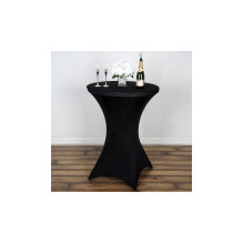 Stretch tablecloth for bar table, Restly Black 110x60 Stretch tablecloth for bar table, Restly Black 110x60