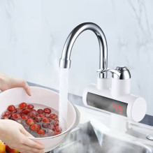 Instantaneous electric water heater with LCD display Instantaneous electric water heater with LCD display