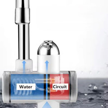 Instantaneous electric water heater with LCD display Instantaneous electric water heater with LCD display