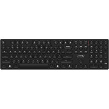 MSI FORGE K210 WIRELESS COMBO keyboard Mouse included Home / Office USB QWERTY US English Black