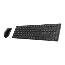 MSI FORGE K210 BELAIDĖ COMBO klaviatūra su pele Namams / Biurui USB QWERTY JAV anglų Juoda
